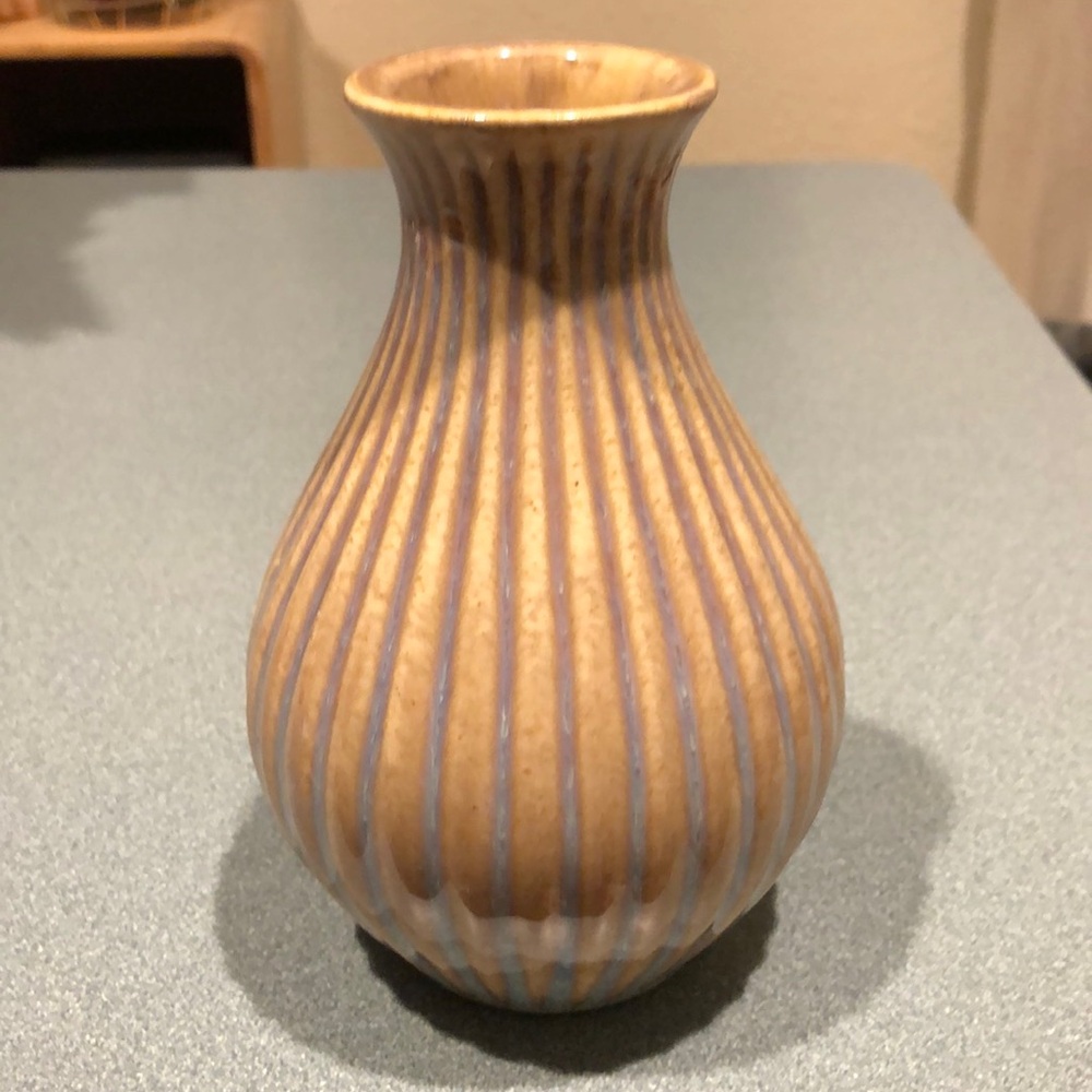 Echo Point Collection Reactive Glazed Vase